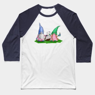 Gnomes and Toilet Paper Baseball T-Shirt